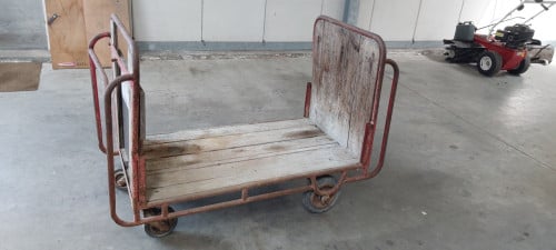 Vintage trolley