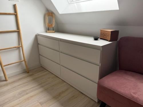 Ikea Kullen 6 ladenkast wit, 140x72 cm