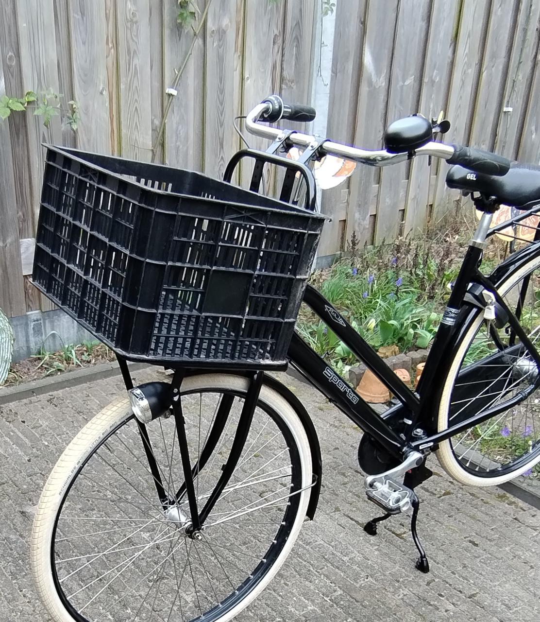 Sparta Pick-Up Transport fiets 28 inch 3 versnellingen (Cortina) terugtrap