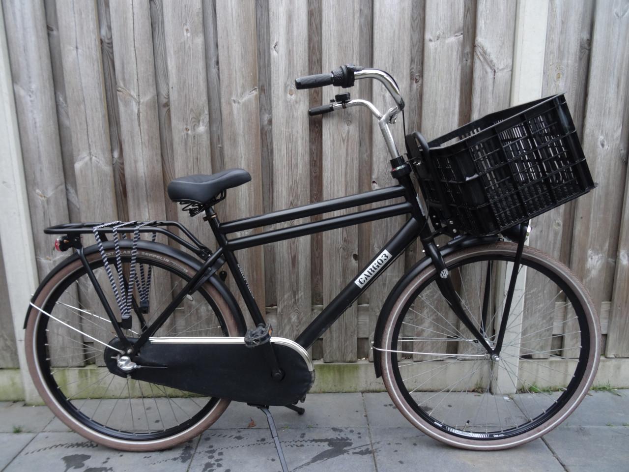 🚲 Dutch Cargo Heren Transportfiets 28 inch 3 versnellingen Frame 54 cm