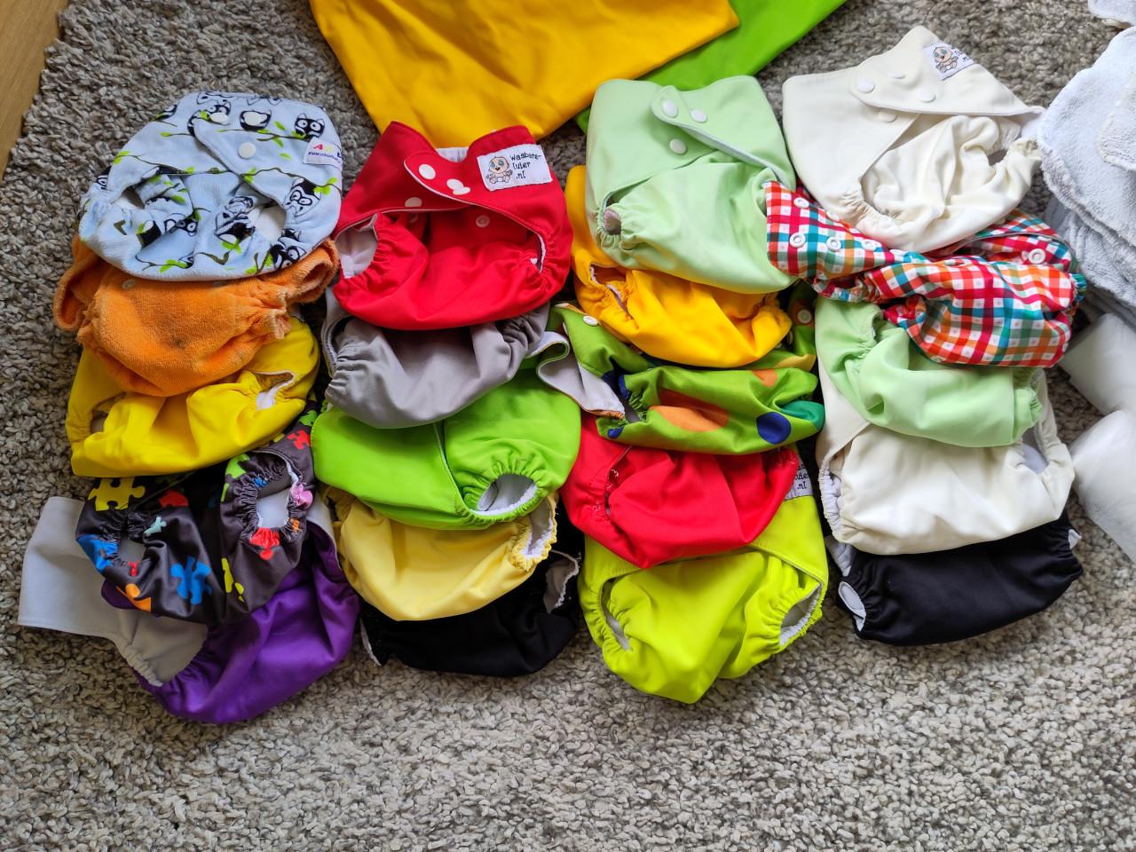 Wasbare luiers pakket