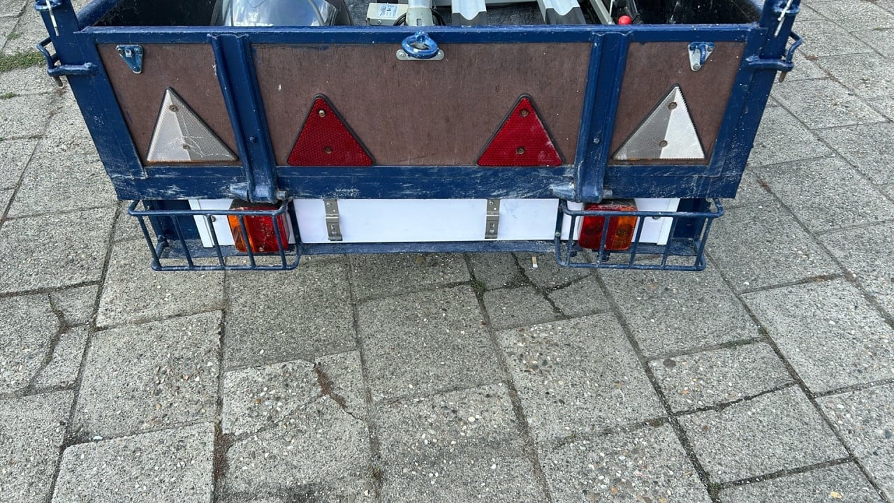 Aanhangwagen 2x1 meter