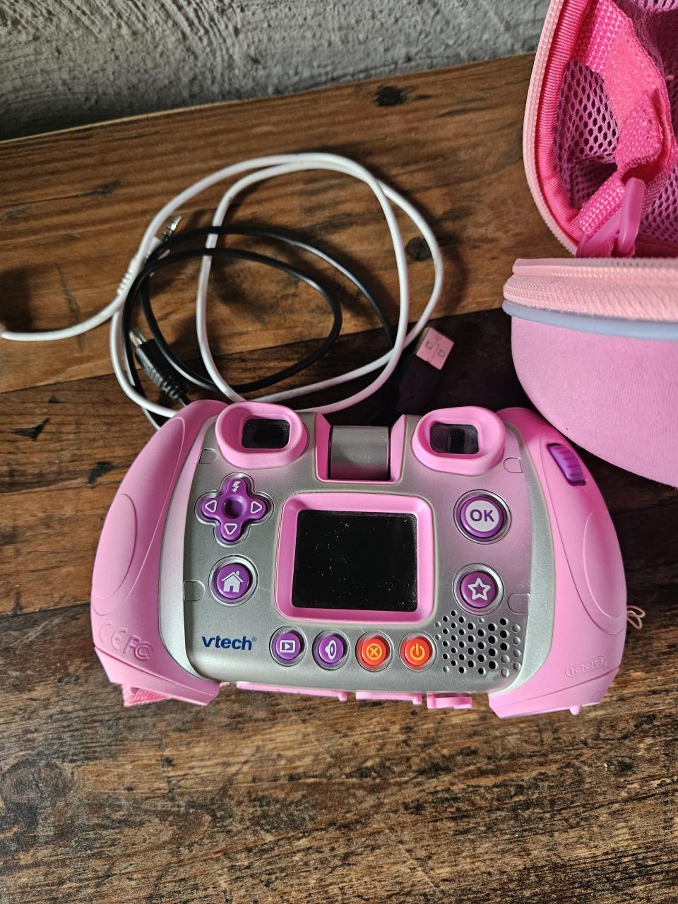 Zgan VTech Kidizoom Twist Digitale Camera Roze met Tasje