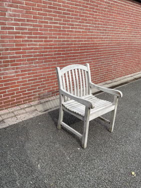 Teak stoelen