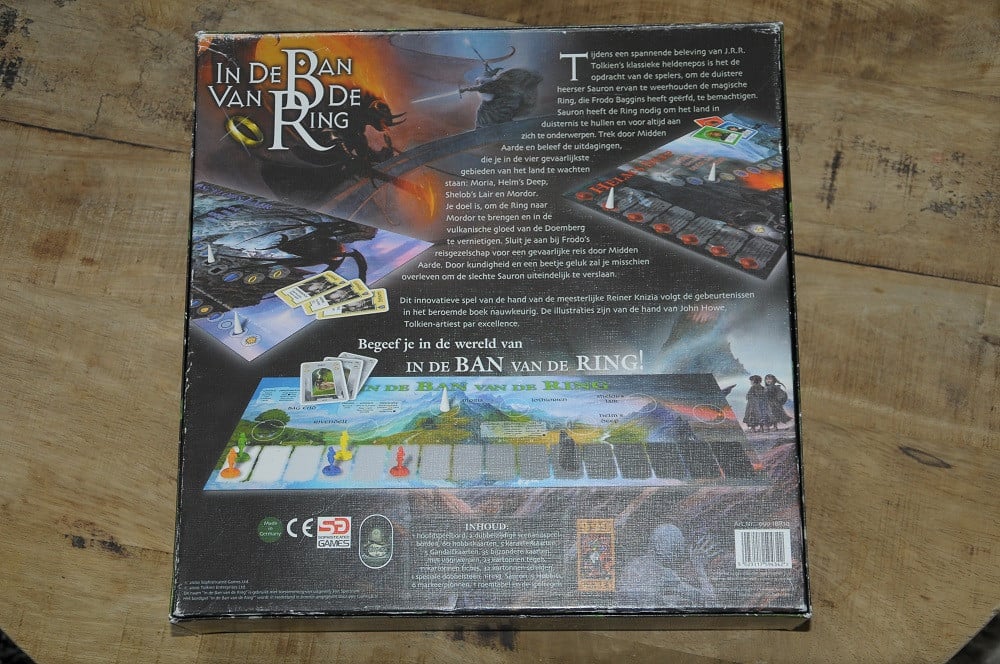 Mooi bordspel: In de Ban van de Ring, ZGAN!!