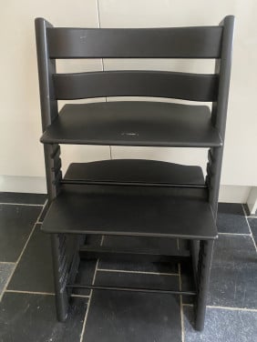 Stokke Trip Trap kinderstoel zwart