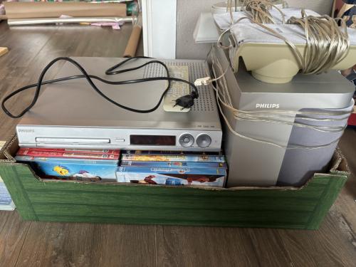 Veel dvd’s + dvd speler