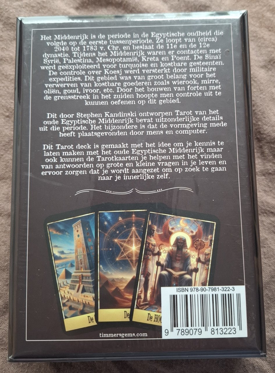 Verschillende tarot kaarten nieuw