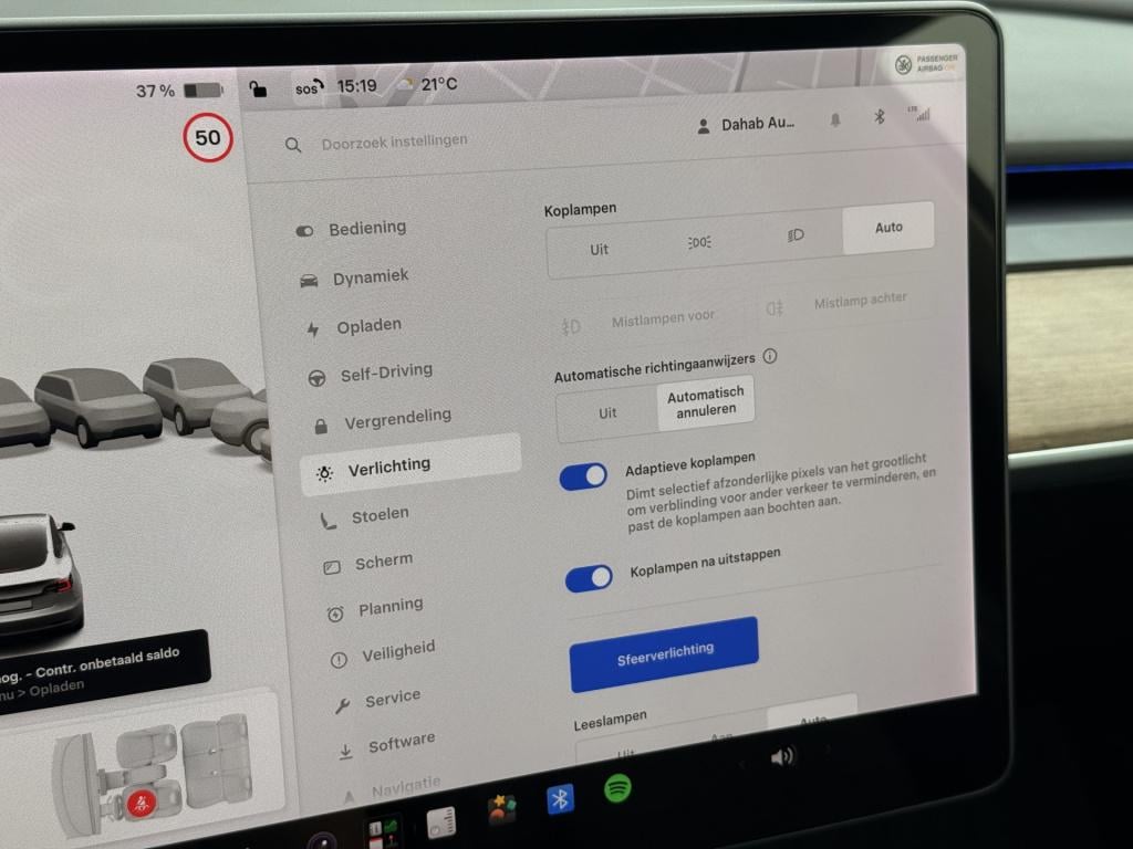 Tesla Model 3 long range awd dual motor 75 kwh | acc | panoramadak | stoelv