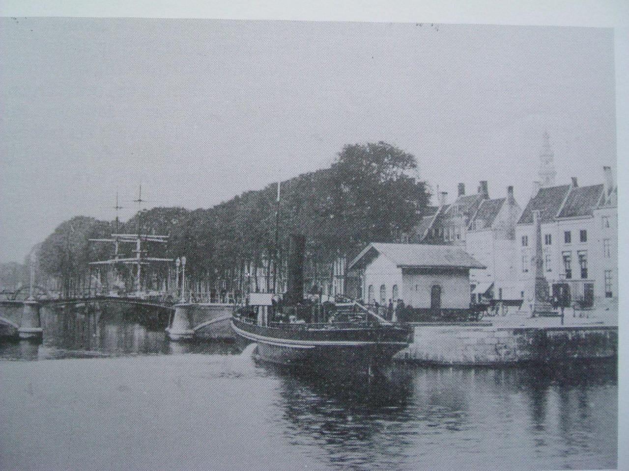 Stoomvaart op Middelburg, veerdiensten op de Zandkreek.