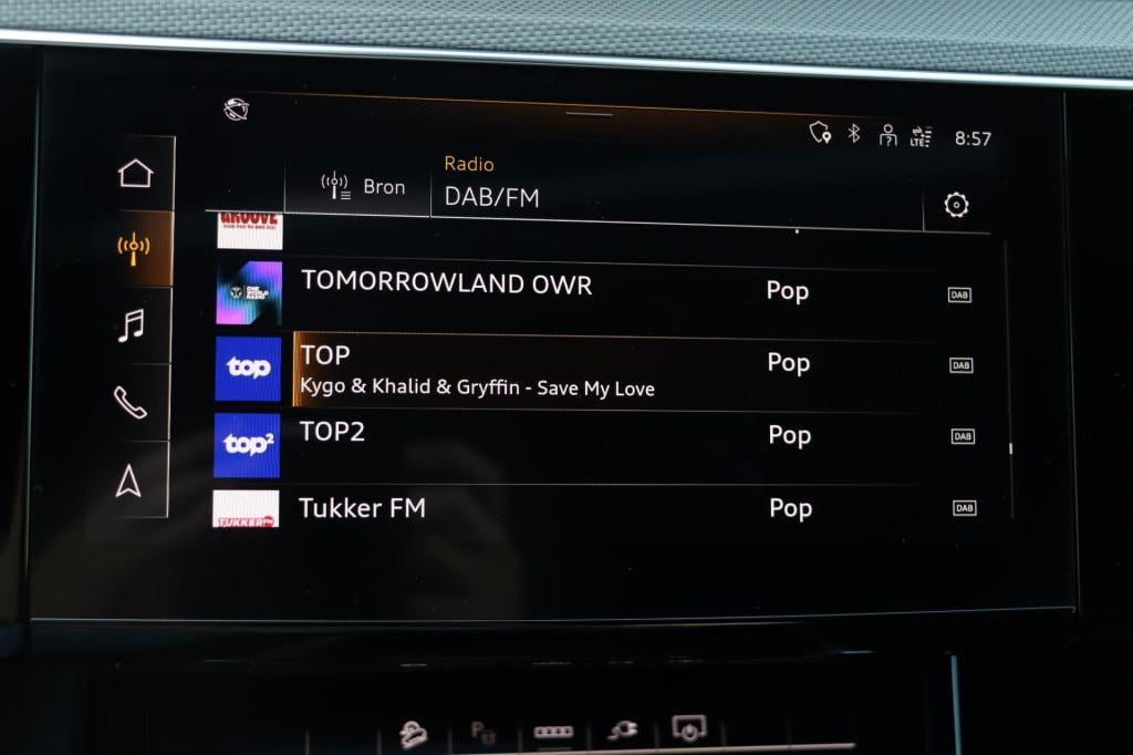 Audi E-tron sportback 55 quattro black edition 95 kwh s-line 408pk
