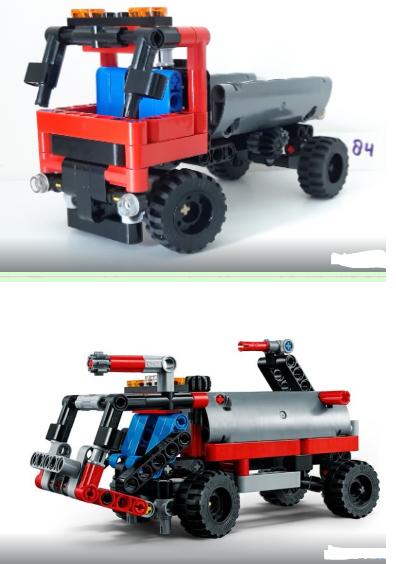 LEGO Technic 42084: Haaklader OF luchthaven brandweerwagen