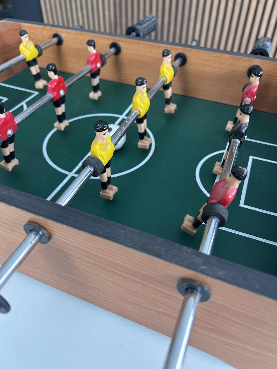 Vintage mini tafel voetbal