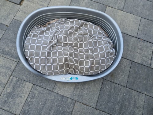 Hondenmand met kussen