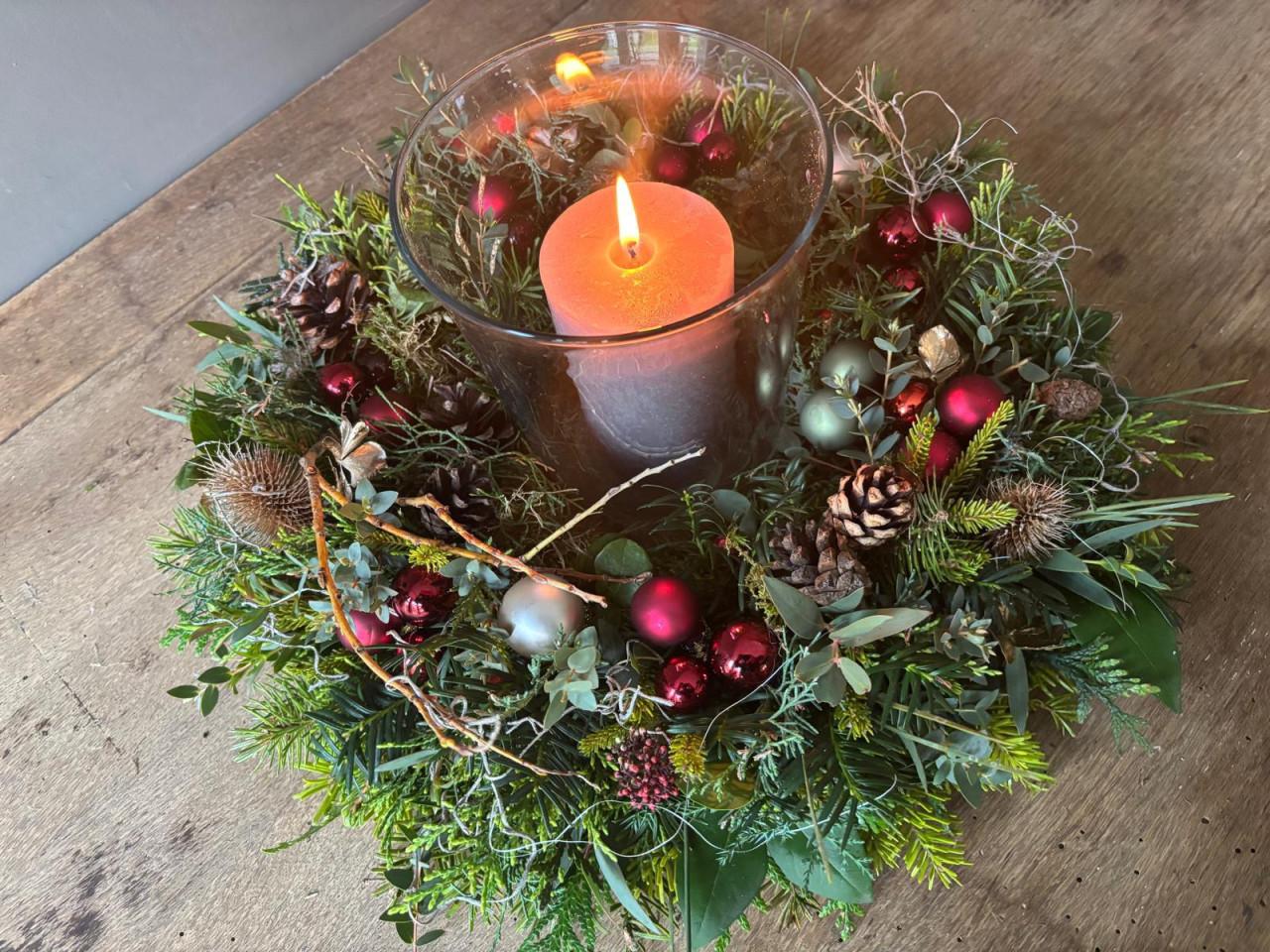 KERSTWORKSHOP 2025 klassieke kerstkrans