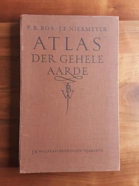 Atlas der Gehele Aarde 1955 Bos en Niermeyer