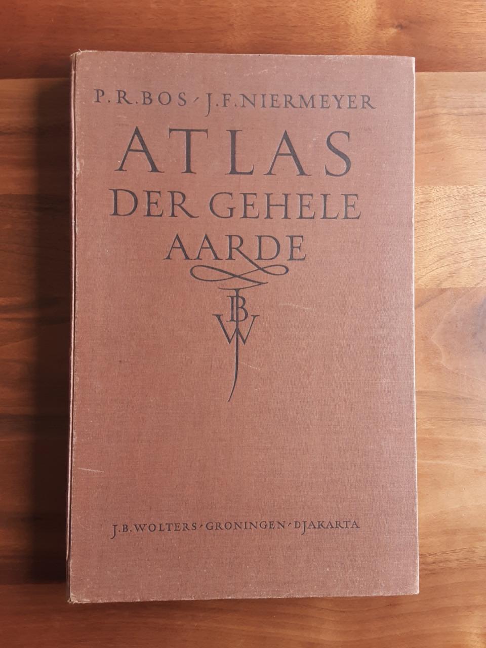 Atlas der Gehele Aarde 1955 Bos en Niermeyer