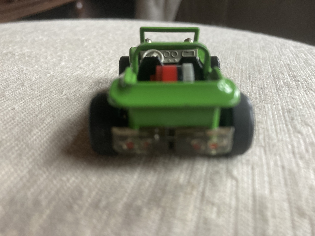 Darda buggy groen met hartjes, vintage