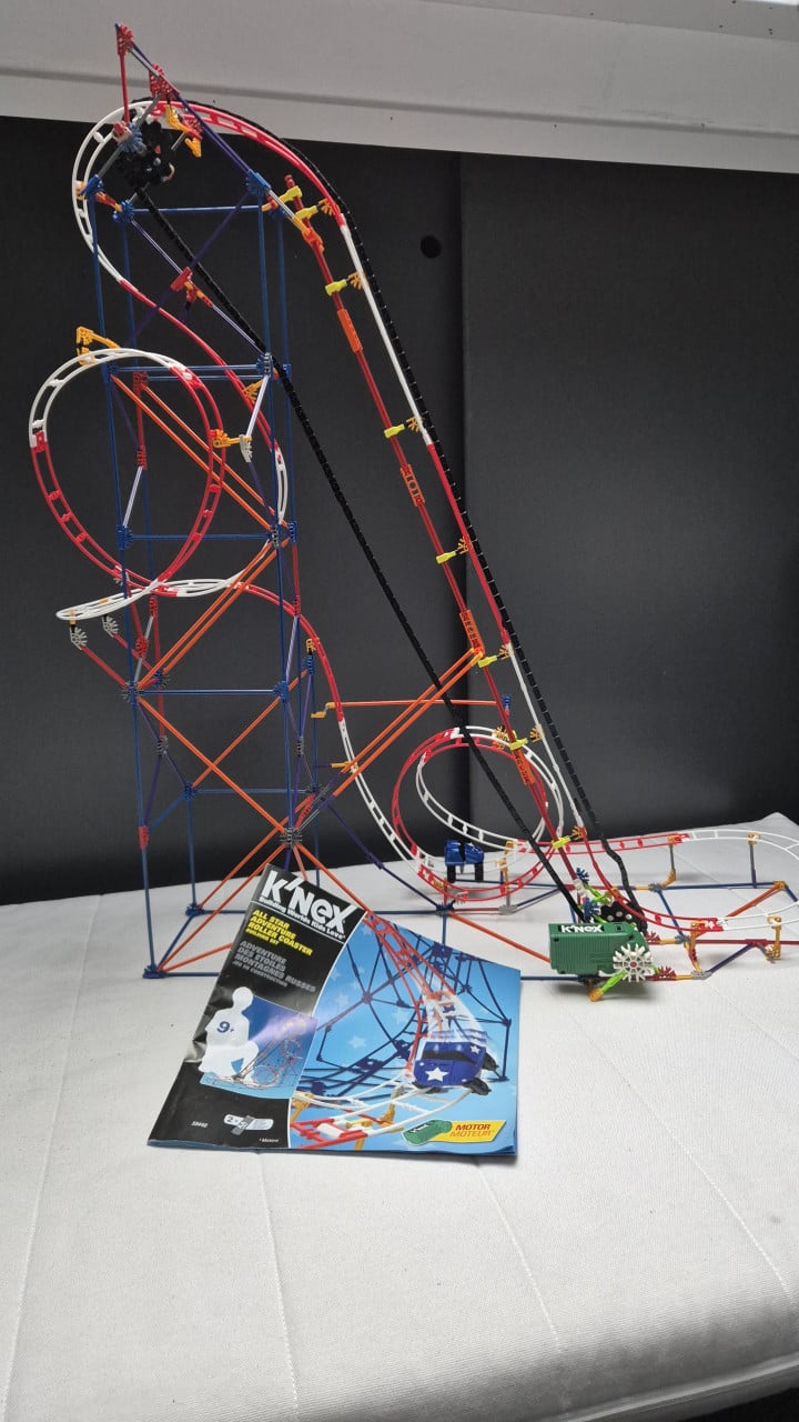 Knex, roller coaster