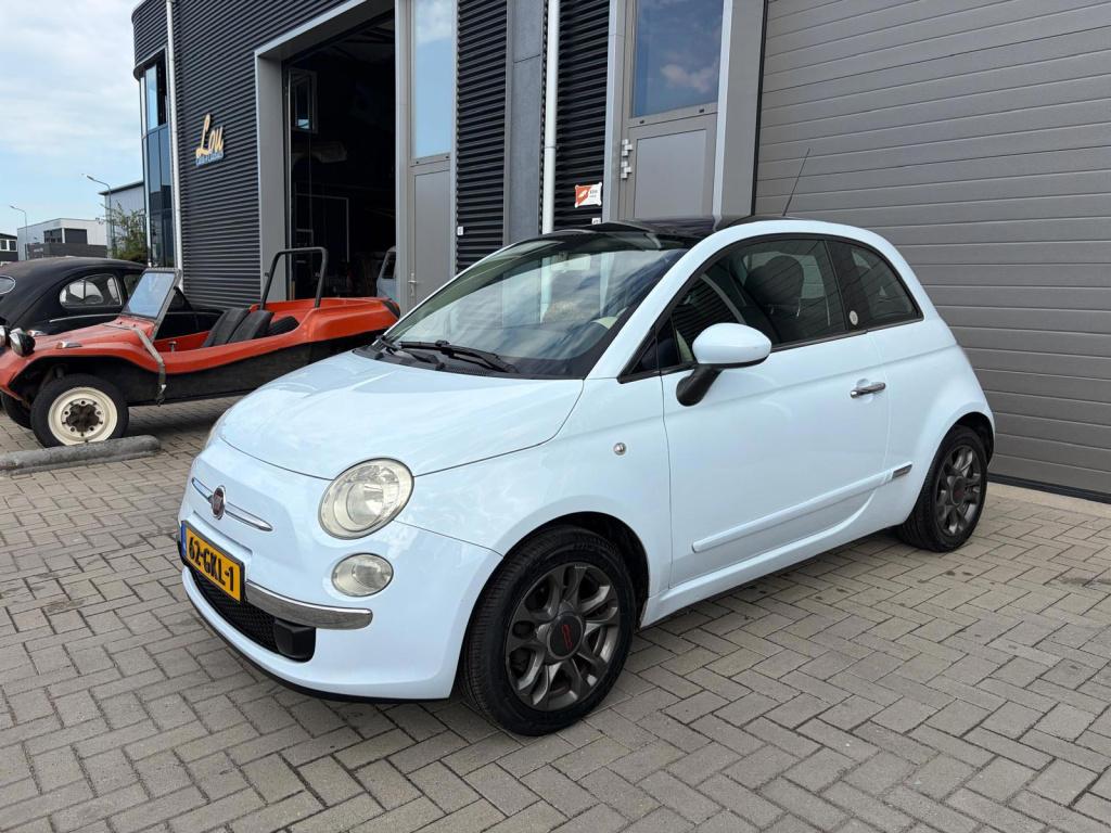 Fiat 500 1.4-16v lounge/pano/clima/lichtmetaal/