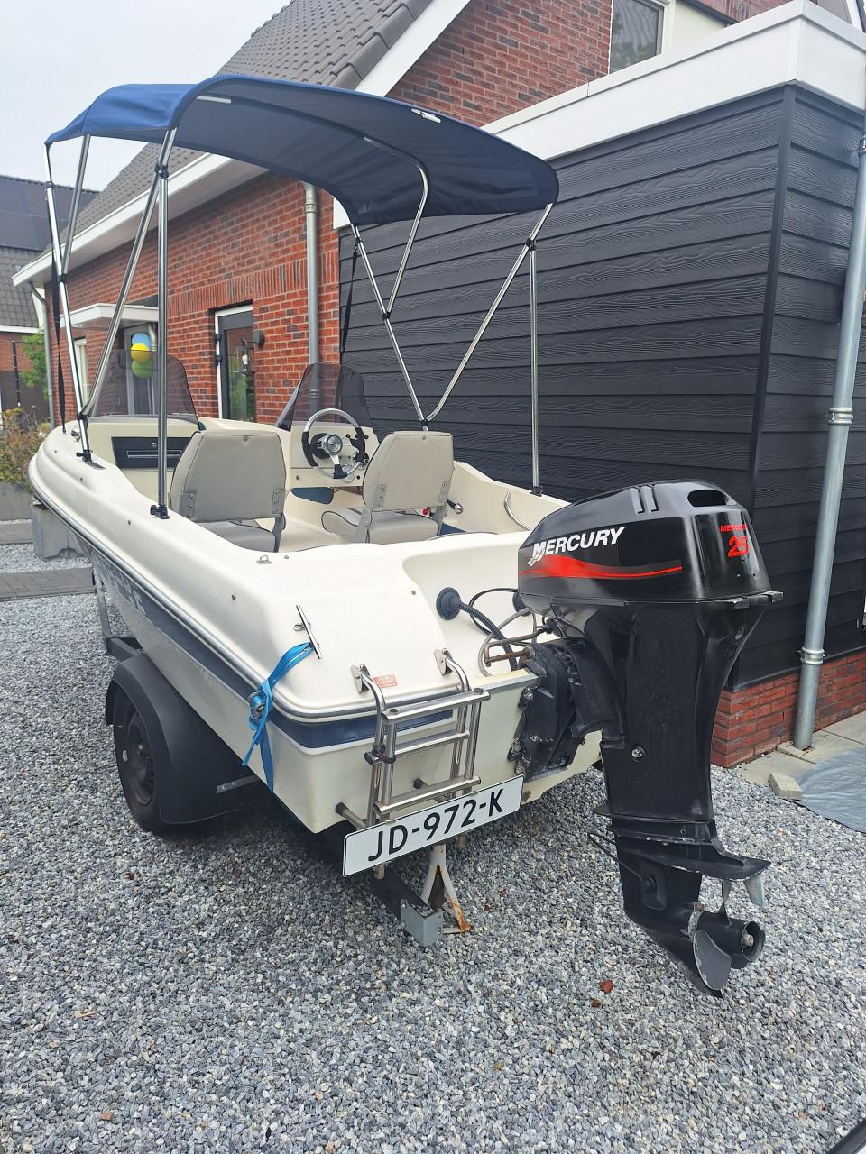 Bayside consoleboot -complete set, vaarklaar-