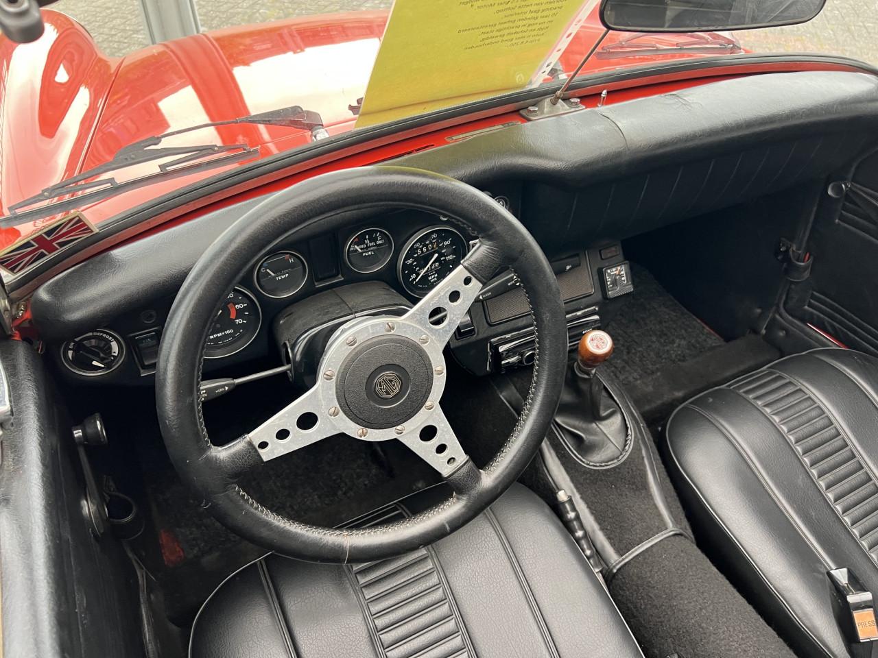 Zeer fraaie MG Midget uit 1979, 80.000 km