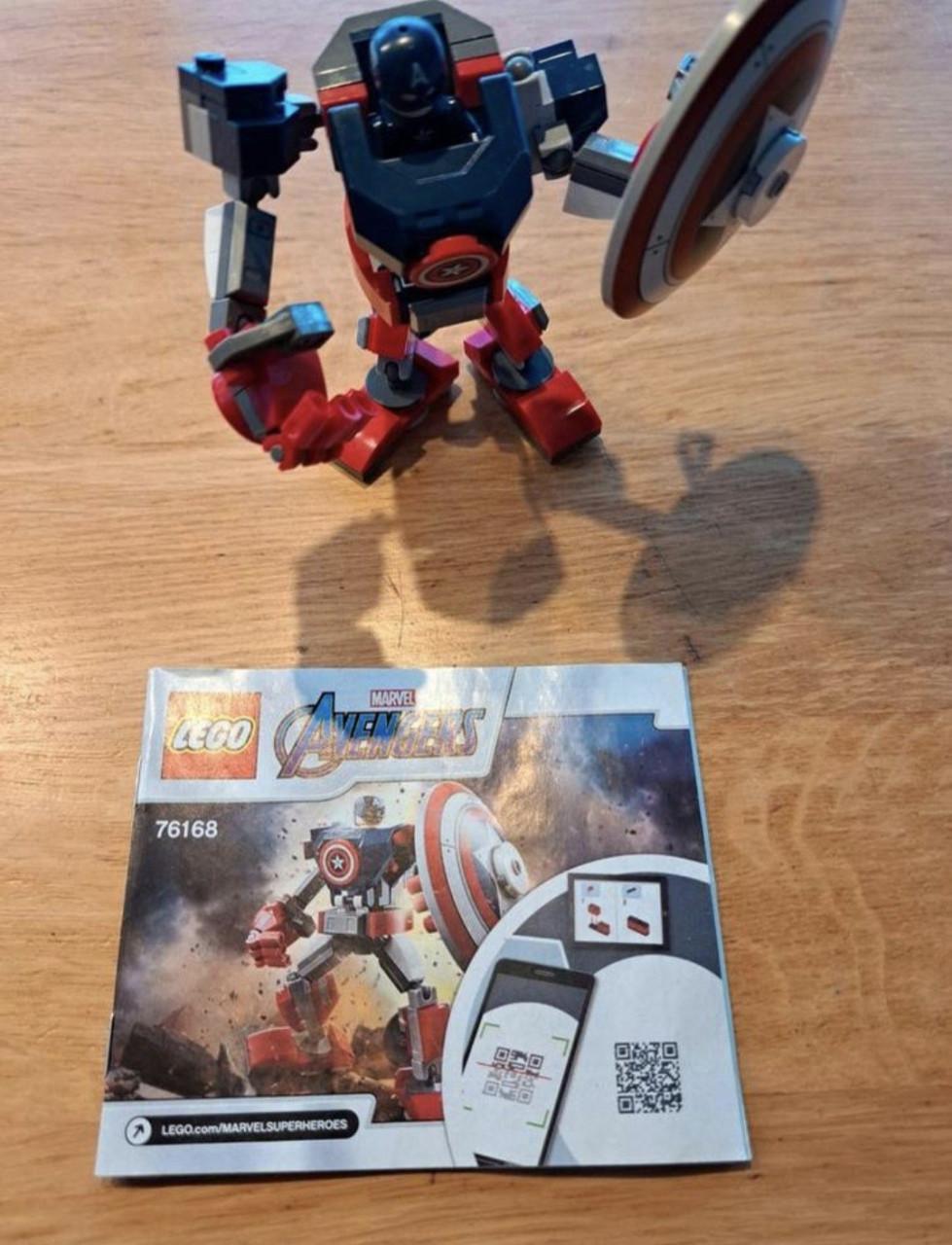 LEGO Avengers set 76168, de Captain America Mech Armoe
