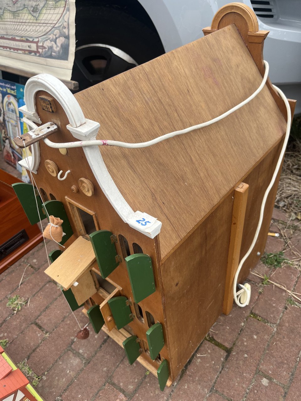 TEAB Houten grachtenpand / Poppenhuis
