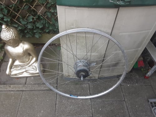 28 inch nexus achterwiel, 8 speed, rollerbrake rem