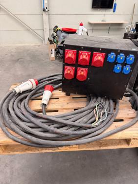 Mobiele verdeler massief rubber