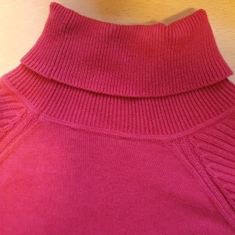 Jurk/Trui fuchsia roze
