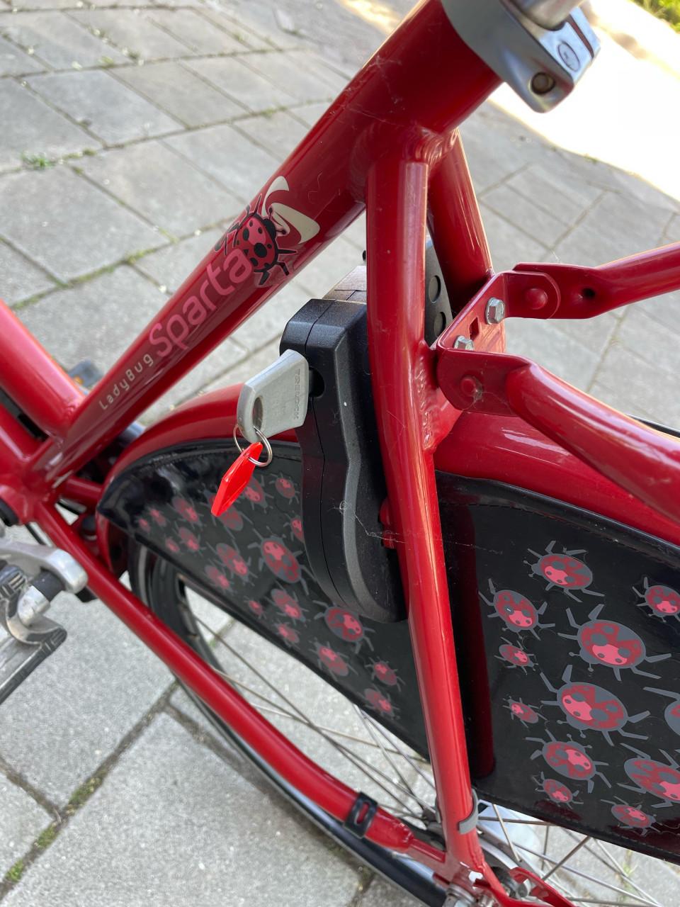 Damesfiets.