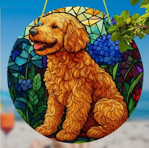Raamhanger Labradoodle ( extra kleurrijk )