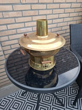Chinesse hot pot/ fondue pan-koper