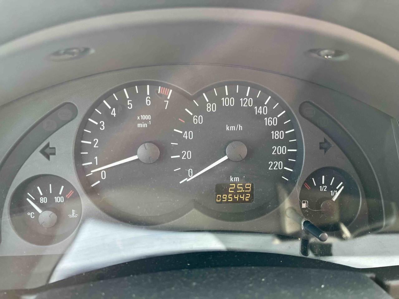 Opel Meriva, lage km-stand