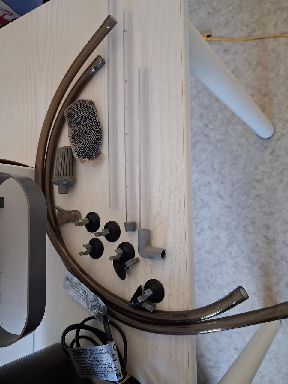 Sterke filter voor aquarium