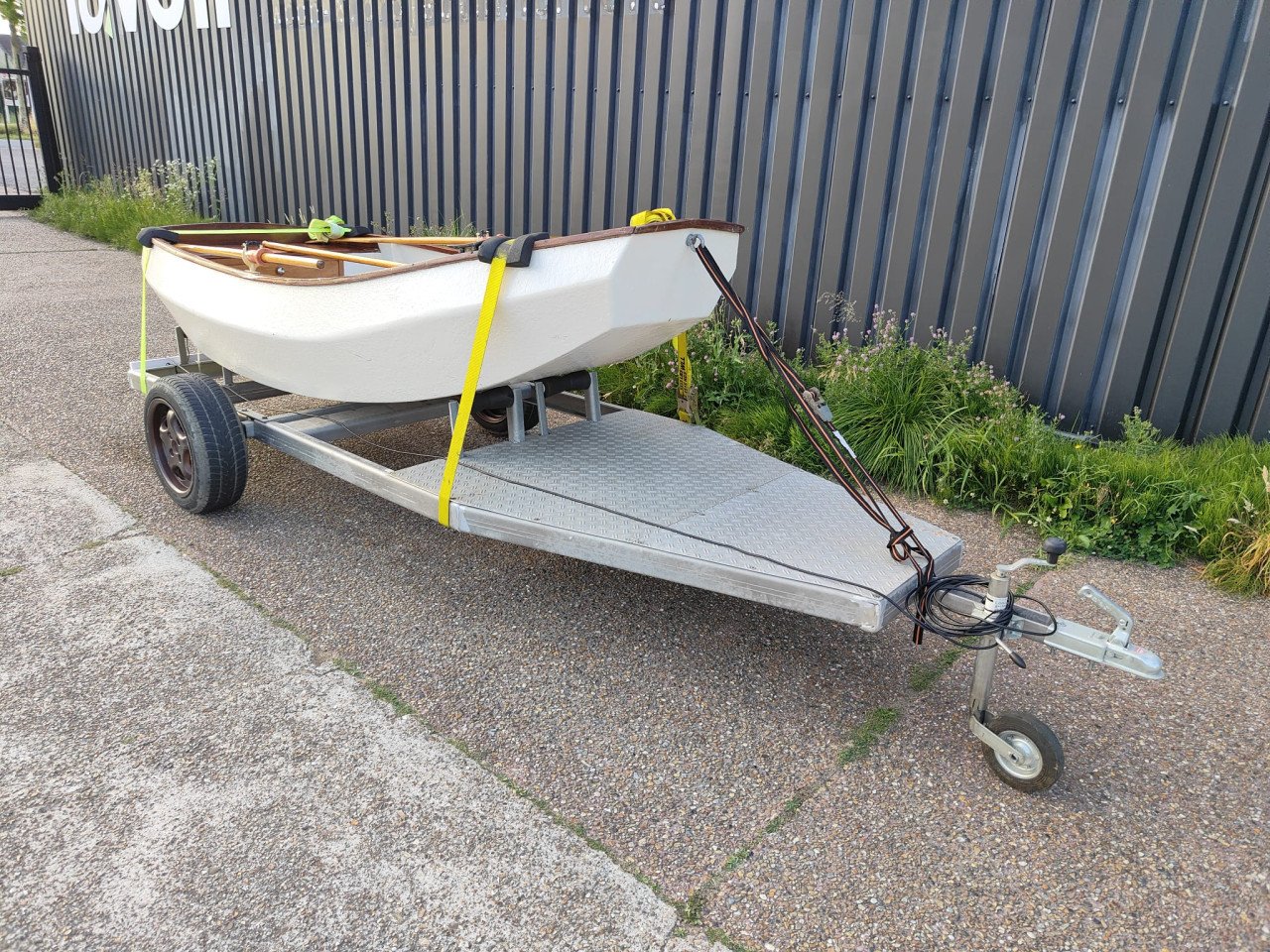 Mooie sloep/ roeiboot