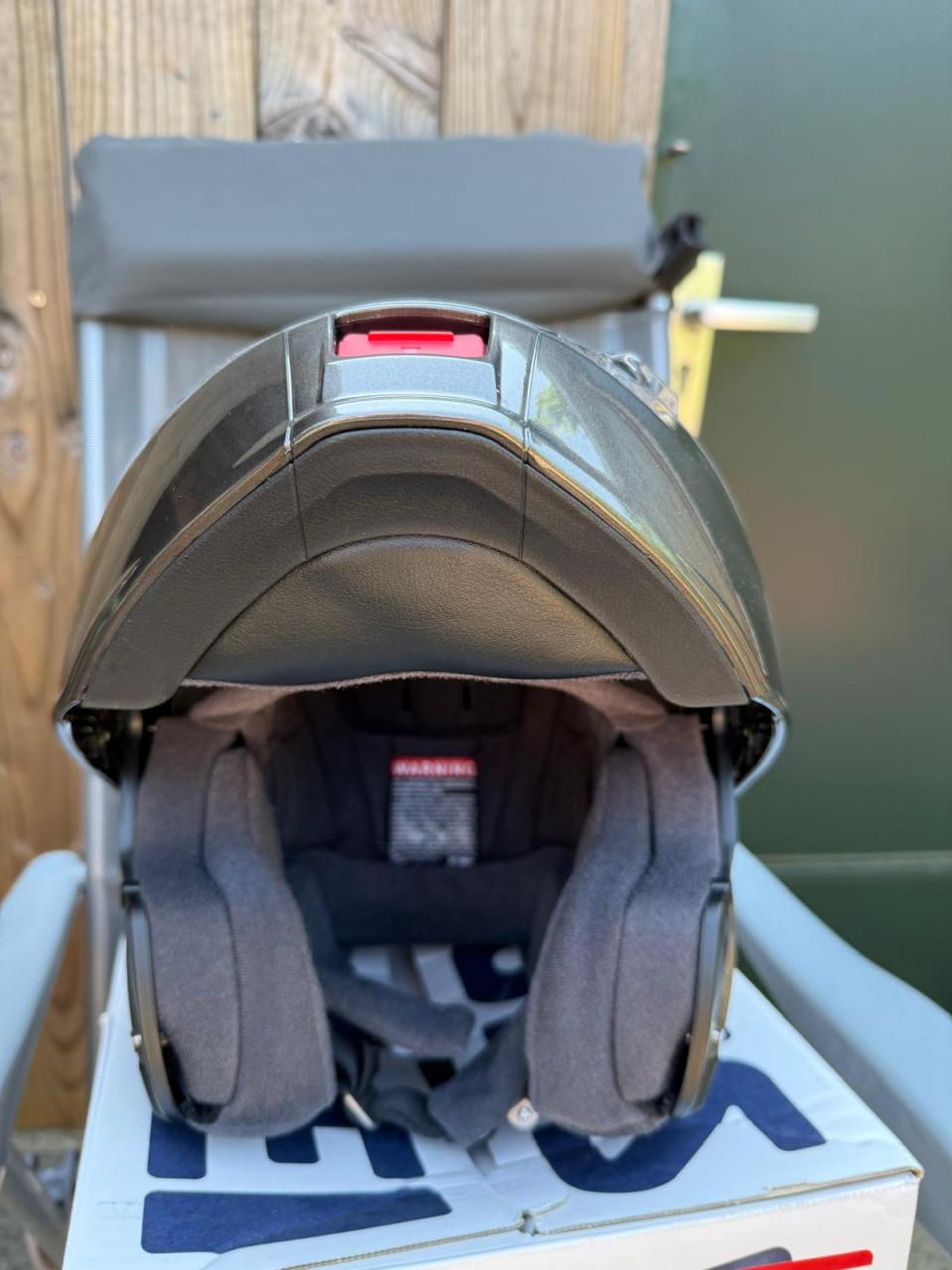 Shoei Neotec Systeemhelm – Anthracite – Maat L (59/60 cm)