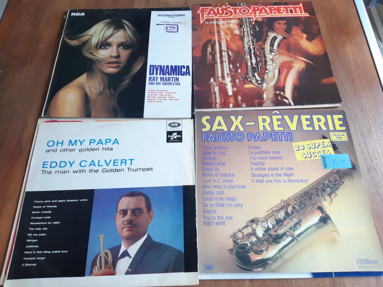 LP's met diverse Jazz muziek
