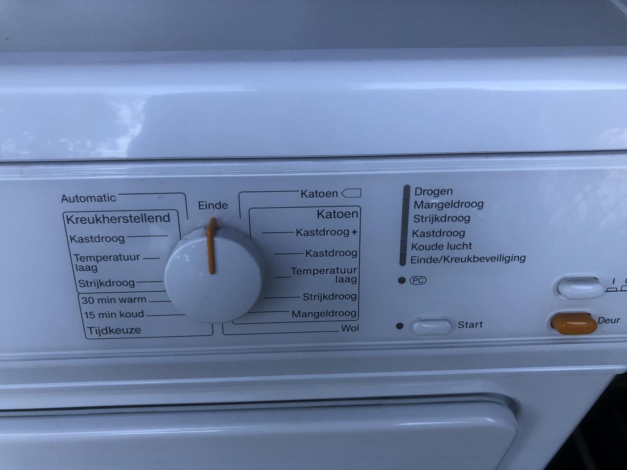 Nette Miele wasdroger T8703 (Softcare system)