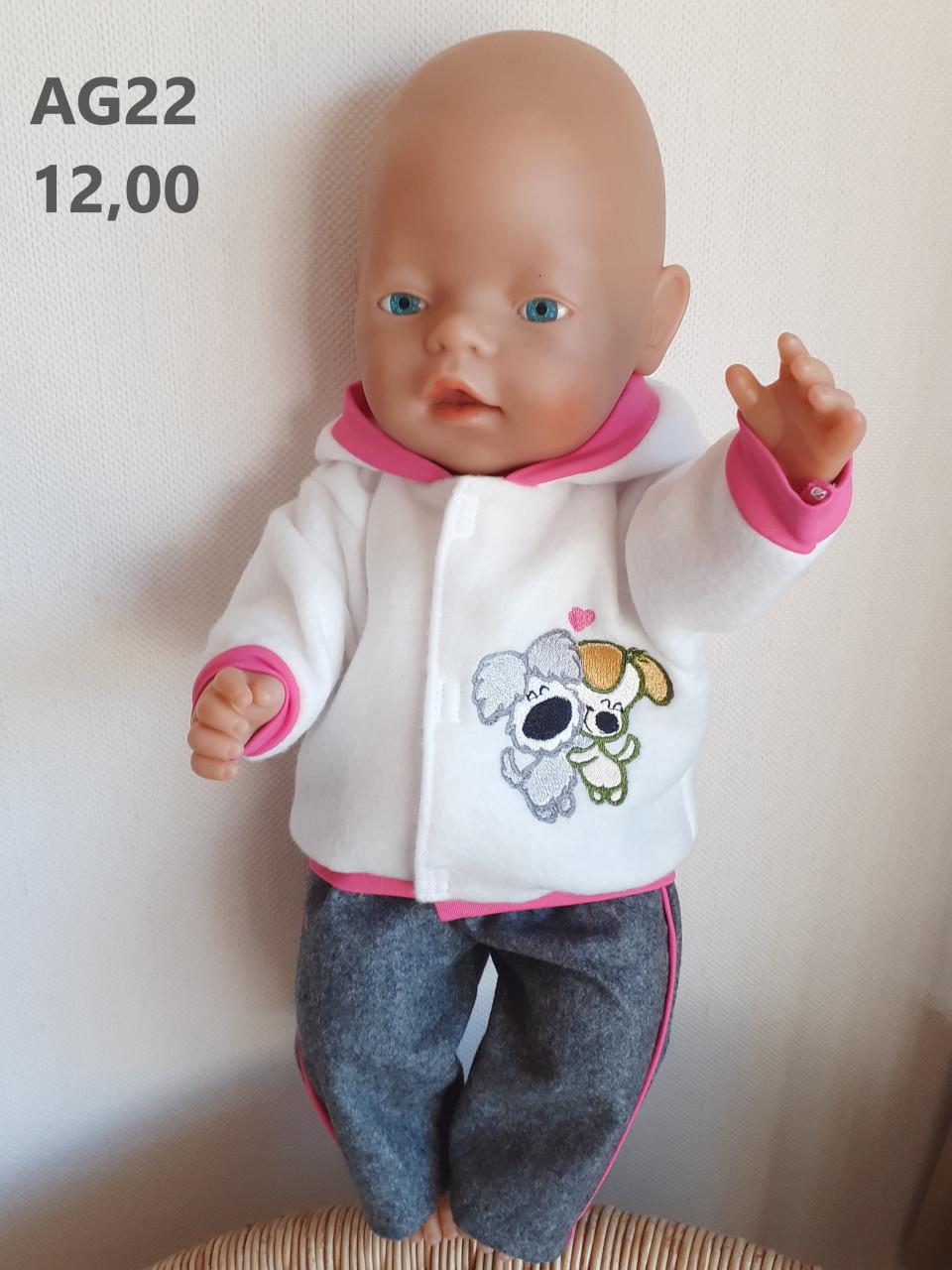 Poppenkleertjes baby born. Woezel en Pip set. Opbrengst KiKa.