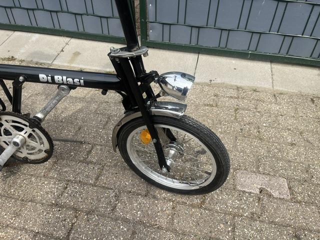 Vouwfiets Di Blasi Zwart 16inch wielen