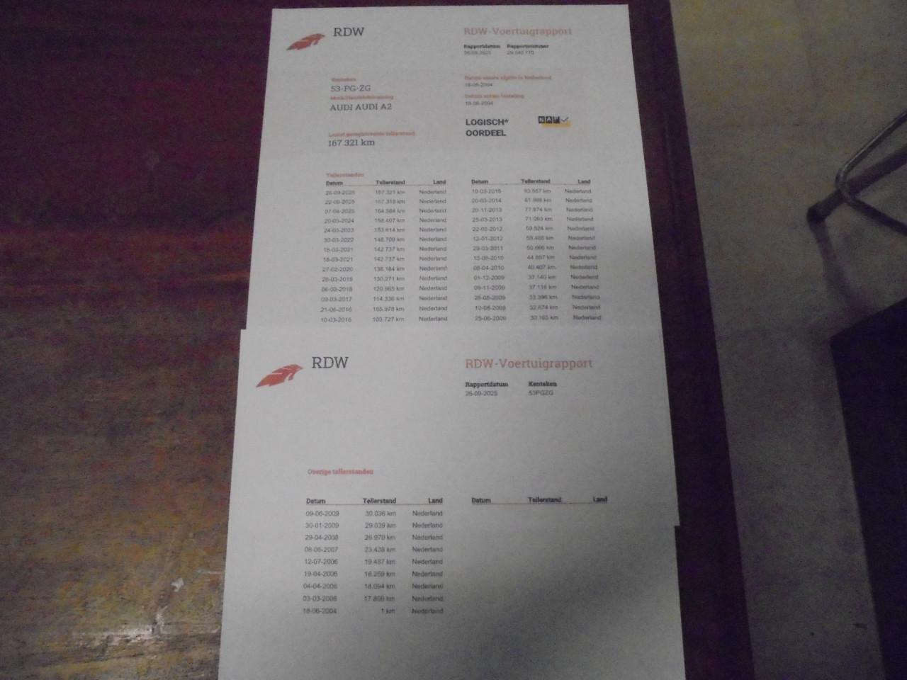 A2 in hele nette conditie 167.321 Km met N.A.P extra set LM velgen