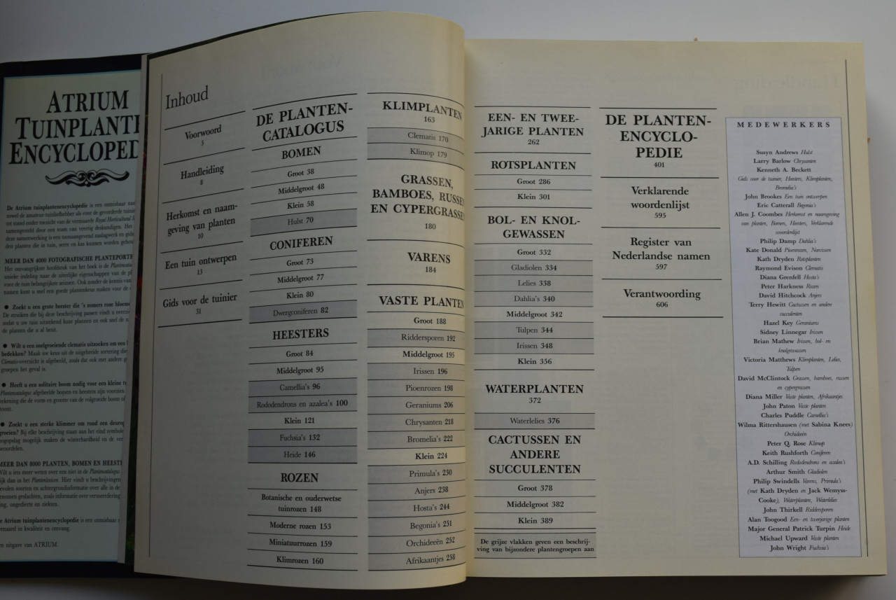 Atrium tuinplantenencyclopedie.
