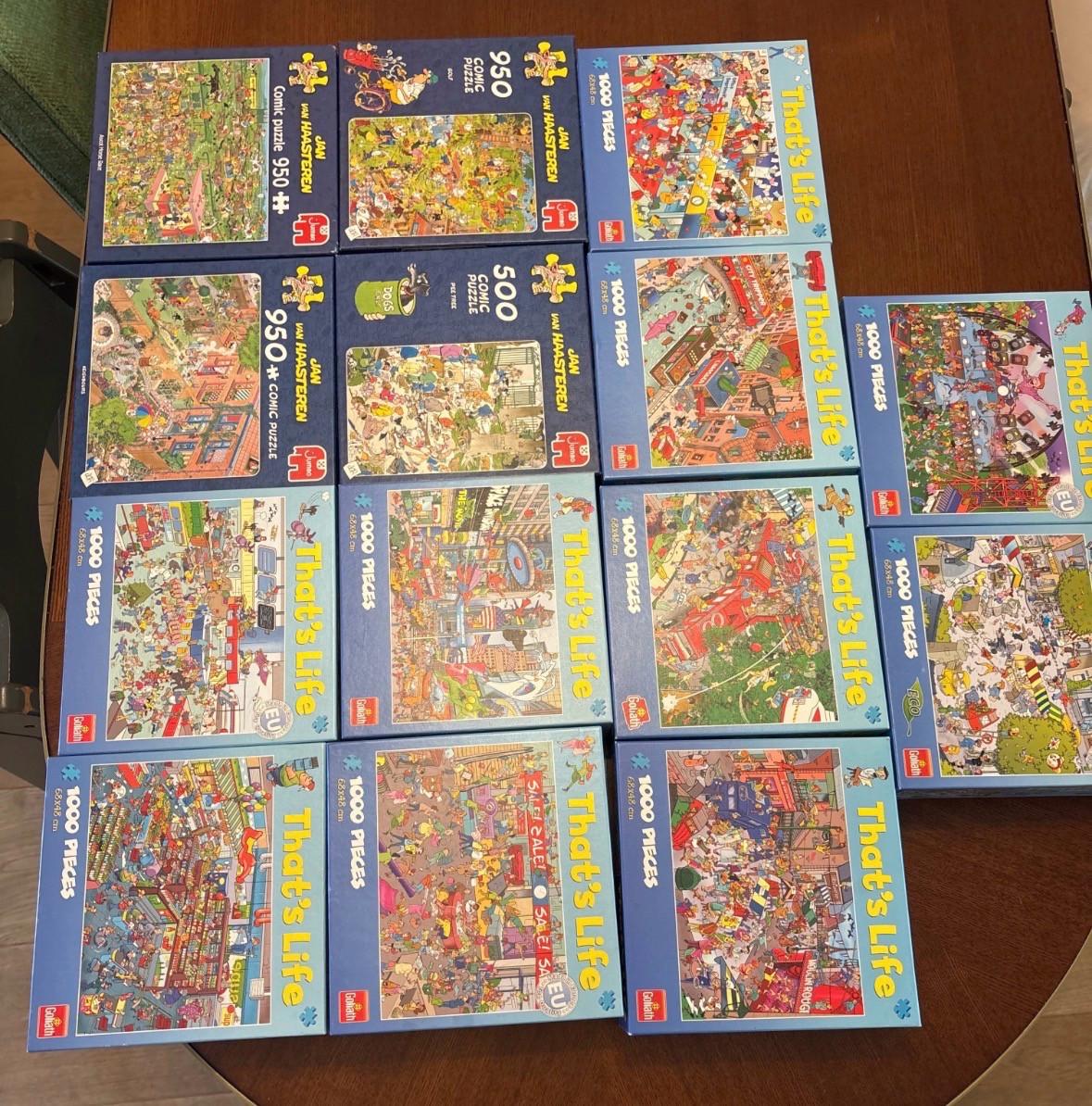 14 puzzels van haasteren en thats life