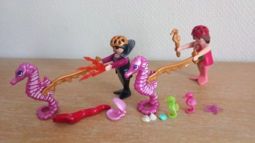 Playmobil zeemeerminnen met zeepaardjes