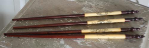 Set van 4 cinese stokjes