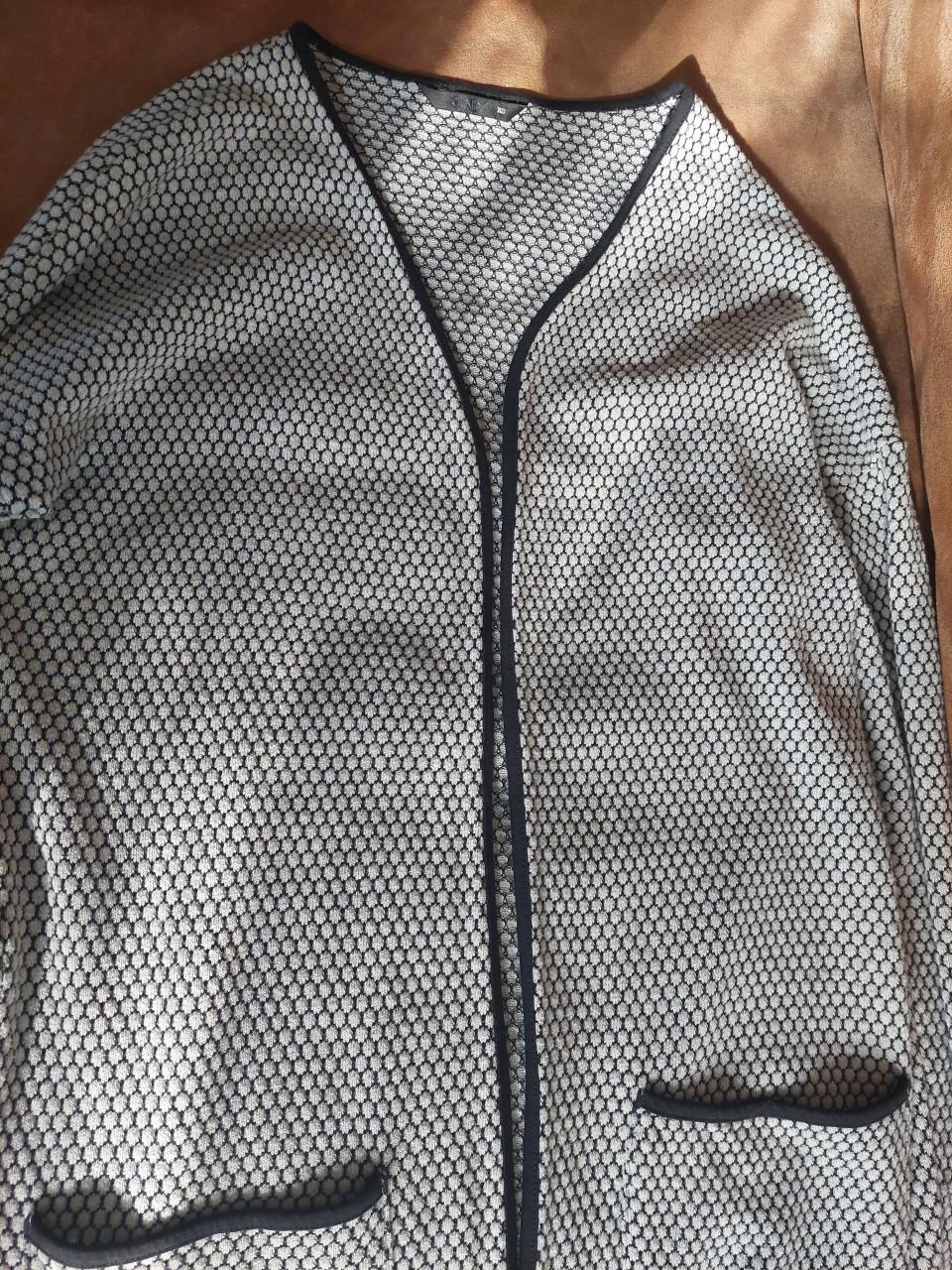 Only dames vest grijs /zwart mt xs