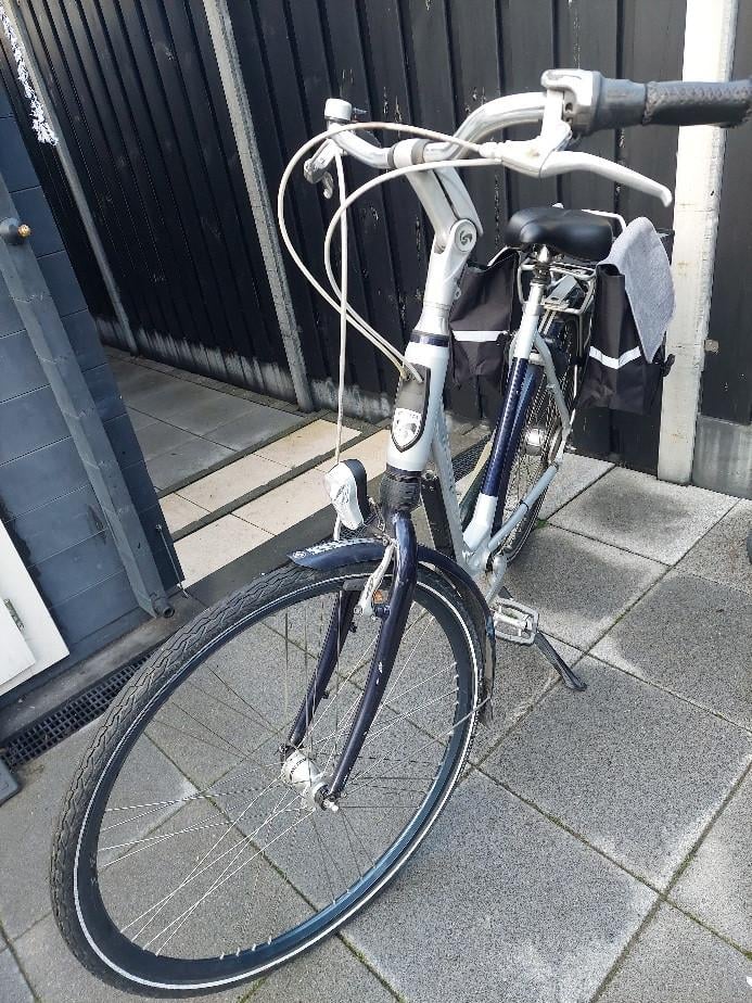 Damesfiets stationsfiets