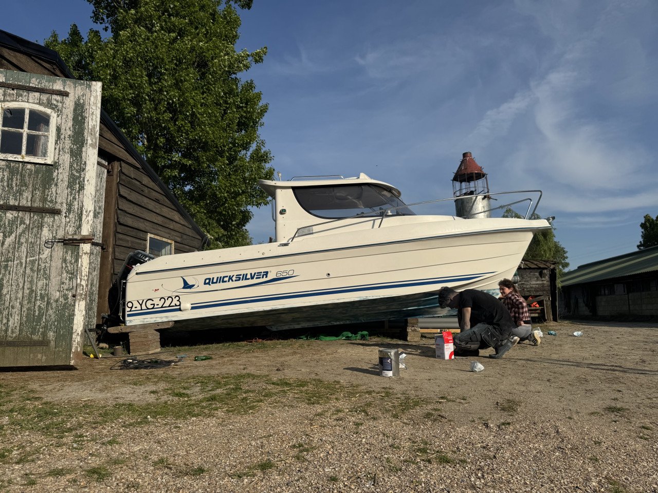 QuickSilver camping 650 weekend/vis boot